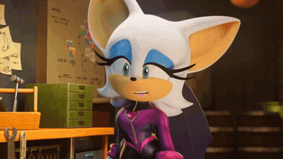 Cartoon Character Standing In Front Of Wall With Sticky Notes Saying A GIF