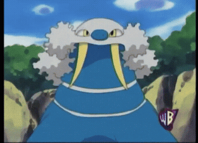 Cartoon Character Standing In Front Of WB Sign GIF