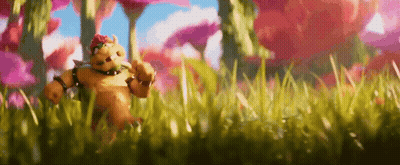 Cartoon Character Standing In Grass Field GIF