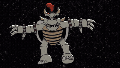 Cartoon Character Standing In Green Space GIF