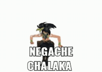 Cartoon Character Standing On Horse Negache Chalaka GIF