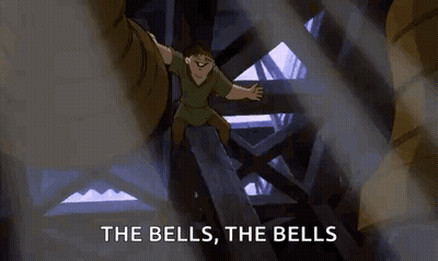 Cartoon Character Standing On Wooden Beam GIF