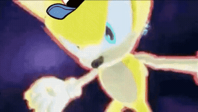 Cartoon Character Sticking Out Blue Tongue GIF