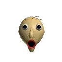 Cartoon Character Surprised Face Sticker
