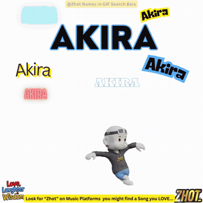 Cartoon Character Surrounded By Hearts And Akira GIF