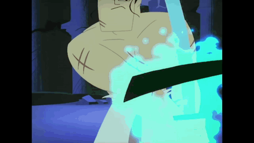 Cartoon Character Taking A Bath GIF