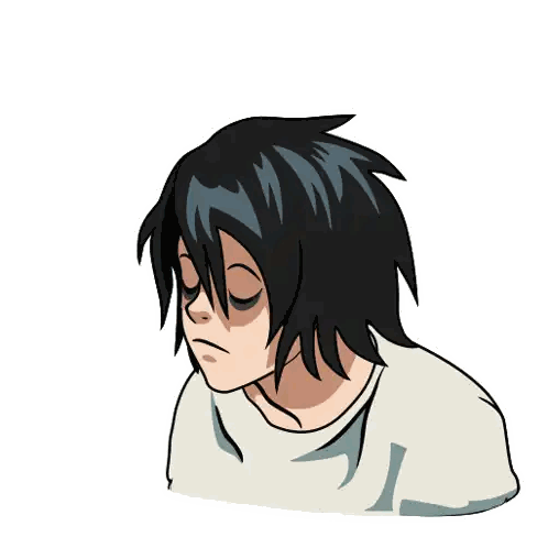 Cartoon Character Talking On Phone Sticker