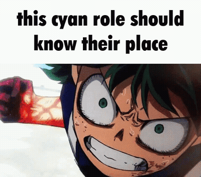 Cartoon Character This Cyan Role Should Know Their Place GIF