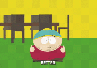 Cartoon Character Thumbs Up Saying Better GIF