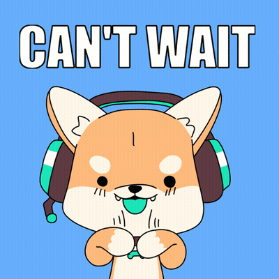 Cartoon Character Thumbs Up Wearing Headphones Says Ready GIF