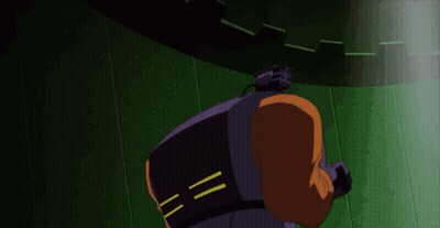 Cartoon Character Thumbs Up With Yellow Face On Chest GIF