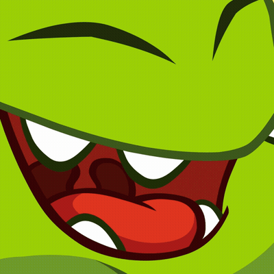 Cartoon Character Tongue Out Close Up GIF