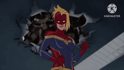 Cartoon Character Voila Sandwich Assembled GIF