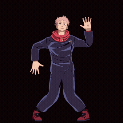 Cartoon Character Waving In Red Shoes GIF