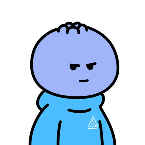 Cartoon Character Wearing Do It Hoodie Sticker