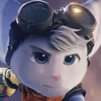 Cartoon Character Wearing Goggles And Hat GIF