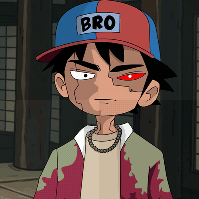 Cartoon Character Wearing Hat Saying Bro GIF