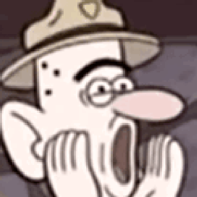 Cartoon Character Wearing Hat With Heart Smiling GIF