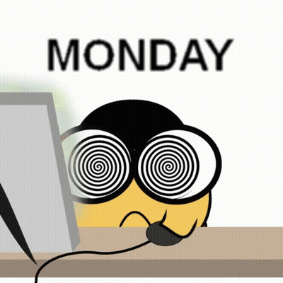 Cartoon Character Wearing Hypnotic Glasses GIF
