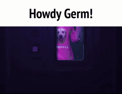 Cartoon Character Wearing Pink Bupper Shirt GIF