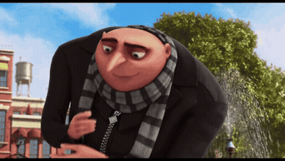 Cartoon Character Wearing Scarf And Jacket GIF