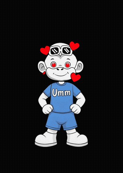 Cartoon Character Wearing Sunglasses And Blue Shirt GIF