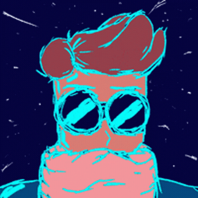 Cartoon Character Wearing Sunglasses And Hat GIF