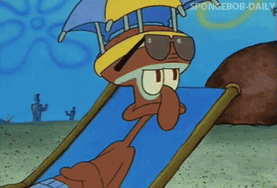 Cartoon Character Wearing Sunglasses And Hat GIF