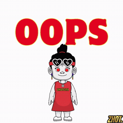 Cartoon Character Wearing Sunglasses And Zhoucita Shirt GIF