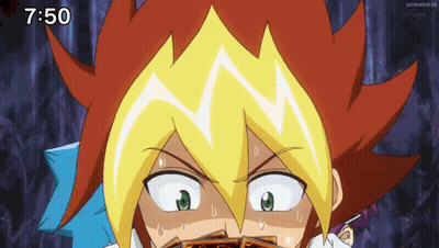 Cartoon Character With 7:50 Written On Bottom GIF