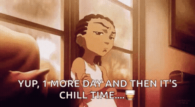 Cartoon Character With Arms Crossed Holding Whiskey At Window GIF