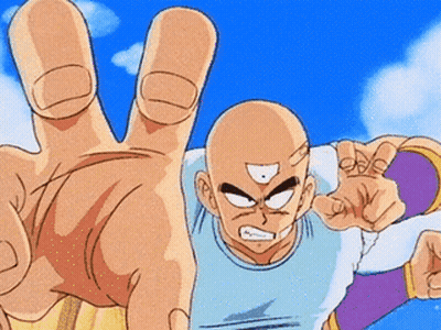 Cartoon Character With Bandage Pointing At Camera GIF