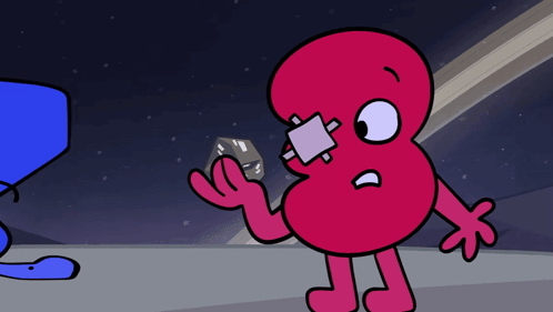 Cartoon Character With Bandage GIF
