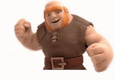 Cartoon Character With Beard And Buckle Belt GIF