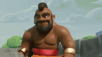 Cartoon Character With Beard And Mohawk GIF