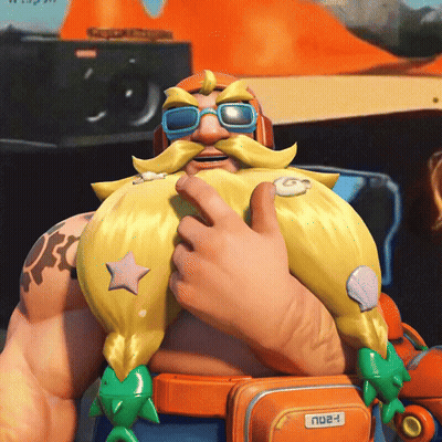 Cartoon Character With Beard And No24 Backpack GIF