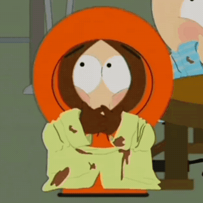 Cartoon Character With Beard In Yellow Shirt GIF