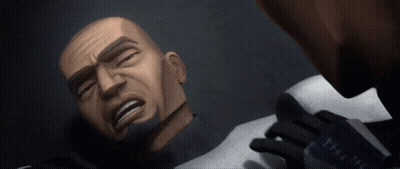 Cartoon Character With Beard Laying Down GIF