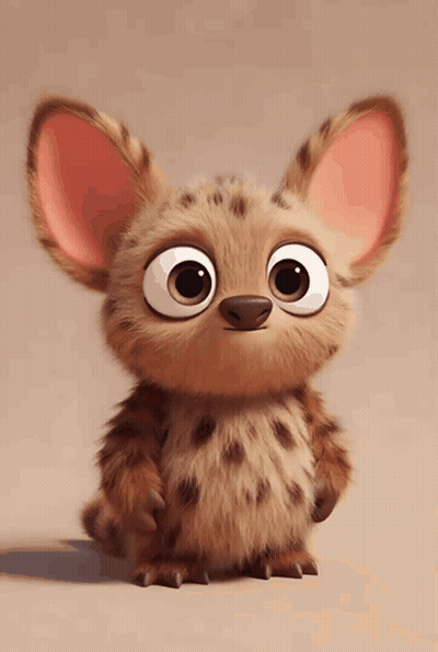 Cartoon Character With Big Ears And Nose GIF