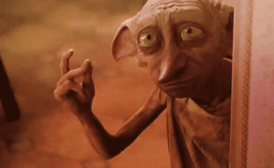 Cartoon Character With Big Ears Pointing GIF