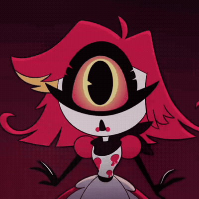 Cartoon Character With Big Eye And Huge O Face GIF