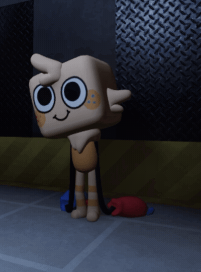 Cartoon Character With Big Eyes GIF