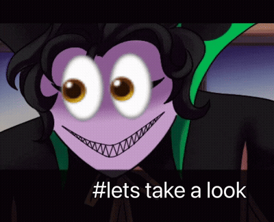 Cartoon Character With Big Eyes #Lets Take A Look GIF