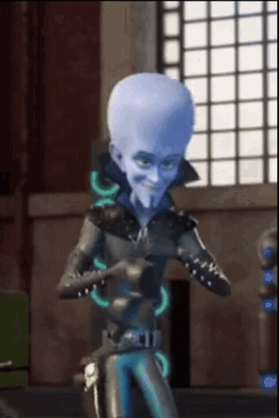 Cartoon Character With Big Head GIF