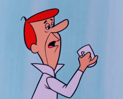 Cartoon Character With Big Nose Holding Light GIF