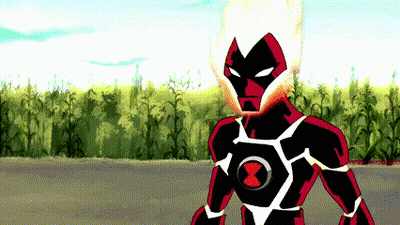 Cartoon Character With Black Circle Around Chest GIF