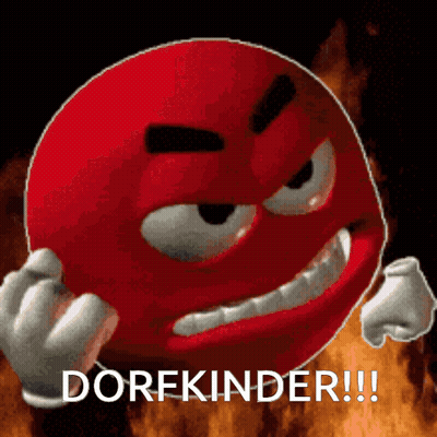 Cartoon Character With Blue Circle Next To Another GIF