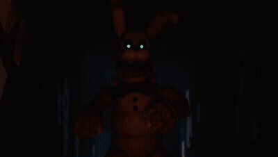 Cartoon Character With Blue Eyes And Full Mouth Of Teeth GIF