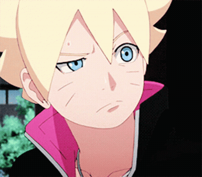 Cartoon Character With Blue Eyes And Pink Collar GIF