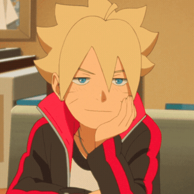 Cartoon Character With Blue Eyes And Yellow Headband GIF
